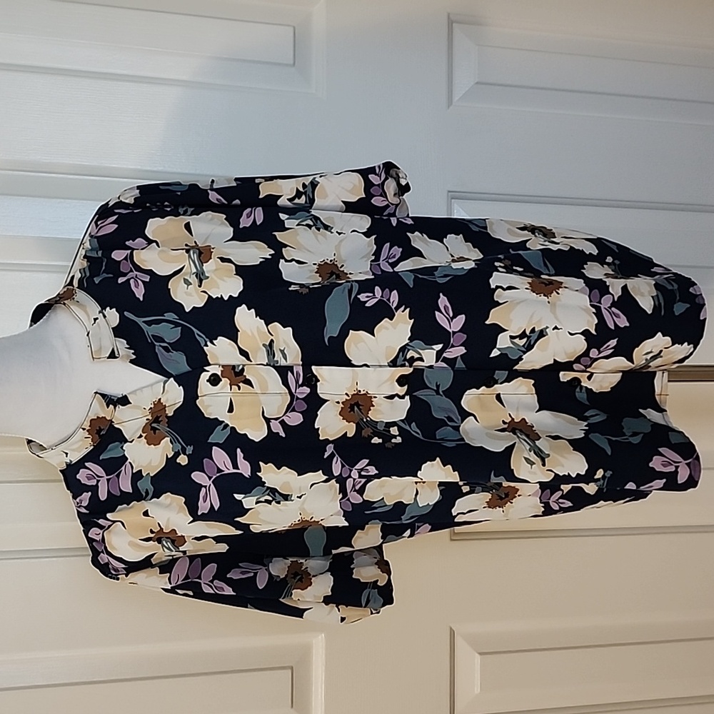 Floral Button Up